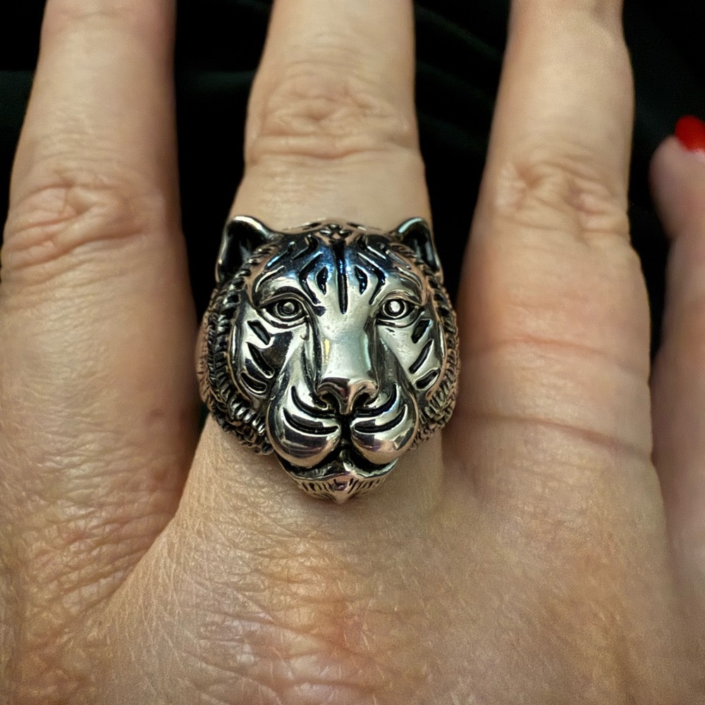 NWT Effy tiger face ring, size 10 - Picture 2 of 7